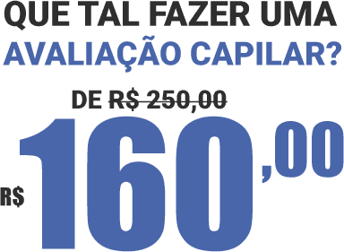 Que tal fazer uma avaliação capilar?